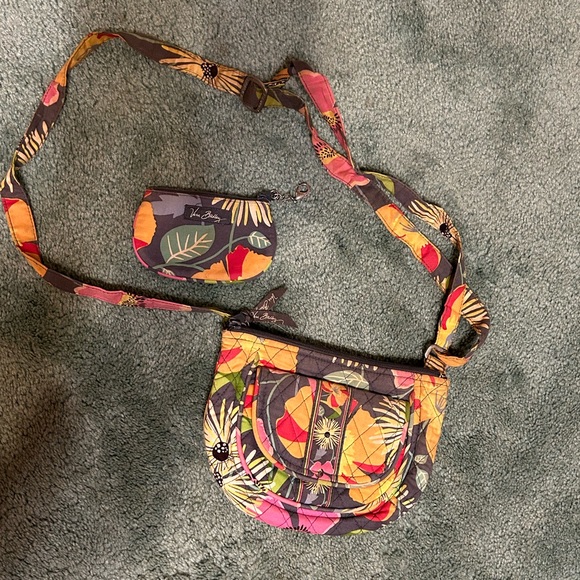 Vera Bradley Handbags - Vera Bradley Crossbody Bag & Coin Purse Set